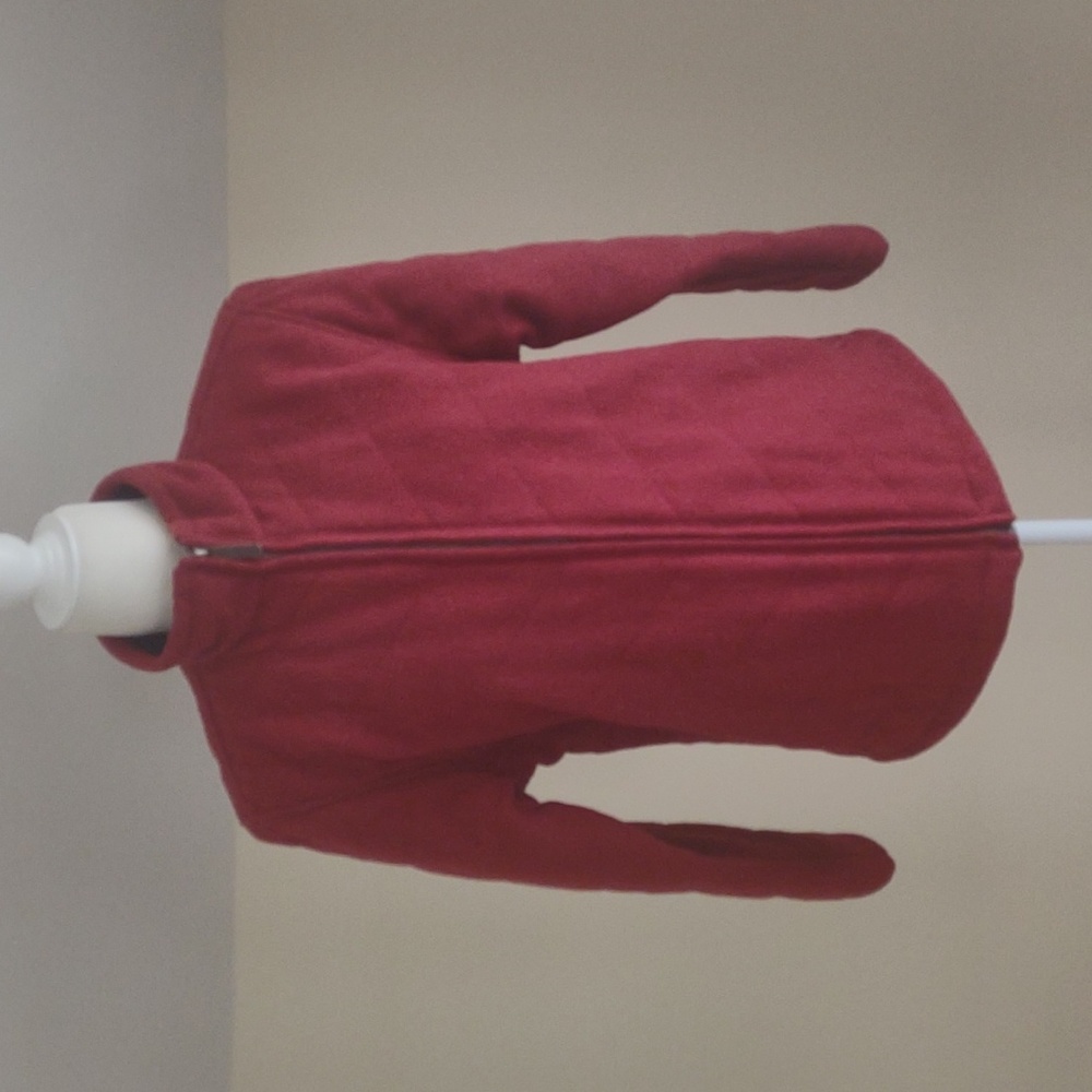 Woolrich jacket Women's Size S Red Classic Wool Vintage Full Zip Lined Outdoor